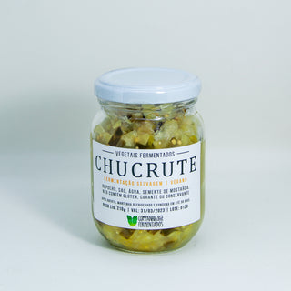 Chucrute - Conserva de Repolho Fermentado - 230g