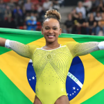 Rebeca Andrade conquista ouro no Pan de Santiago