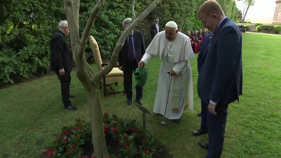 Papa Francisco reza pela paz no Oriente Médio