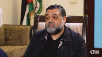Porta-voz do Hamas e membro do bureau político deu entrevista à CNN na capital libanesa Beirute