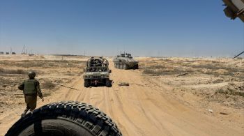 Tanques israelenses avançaram de três frentes rumo à cidade de Gaza