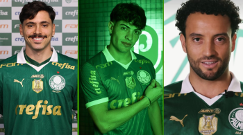 Jogadores chegam para reforçar o elenco comando pelo técnico Abel Ferreira