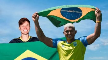 Isaquias Queiroz e Raquel Kochhann vão representar o país na cerimônia de sexta-feira (26)