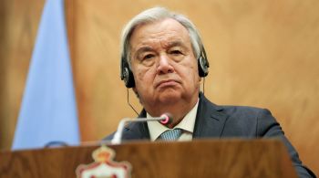António Guterres afirmou que redução imediata da tensão é essencial e que não há solução militar