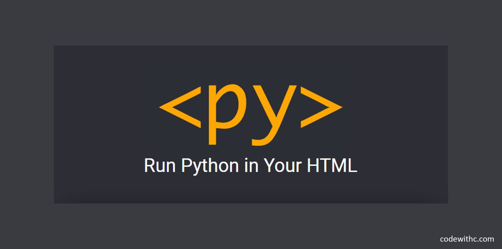 PyScript: Python In The Web Browser - A JavaScript Library For Python