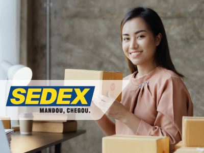 Sedex. Mandou, chegou!