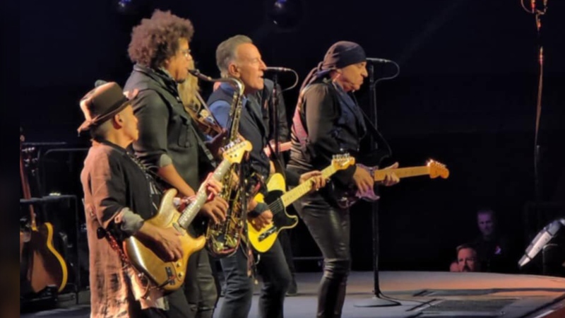 Bruce Springsteen and the E Street Band perform in Winnipeg on Nov. 13, 2024. (X: @springsteen2wpg)