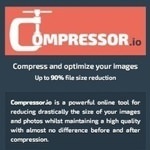 ほぼ劣化なしでJPG/GIF/PNG/SVG画像を超軽量化してくれる「Compressor.io」は要ブックマーク！