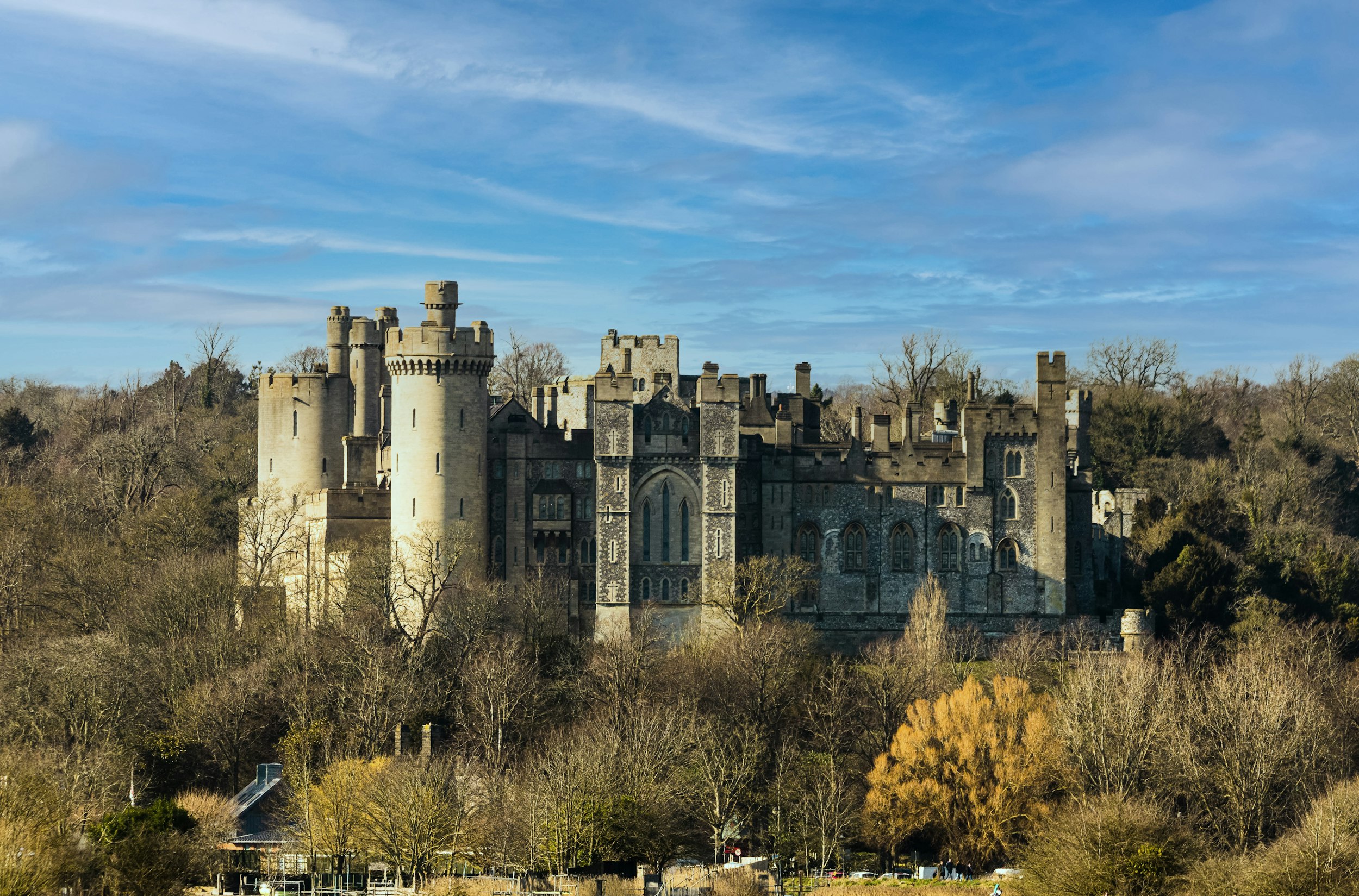 brown concrete castle under blue sky during daytime