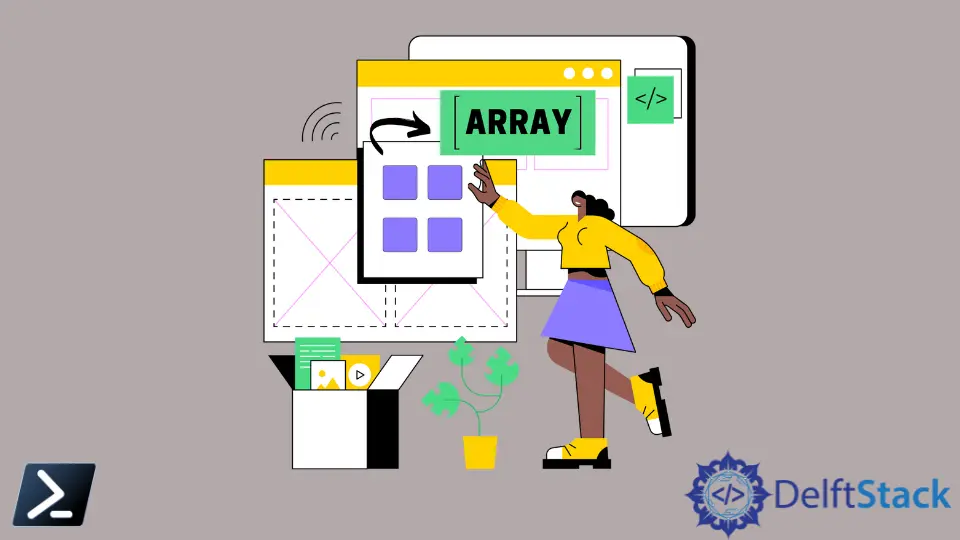 Come aggiungere elementi a un array in PowerShell