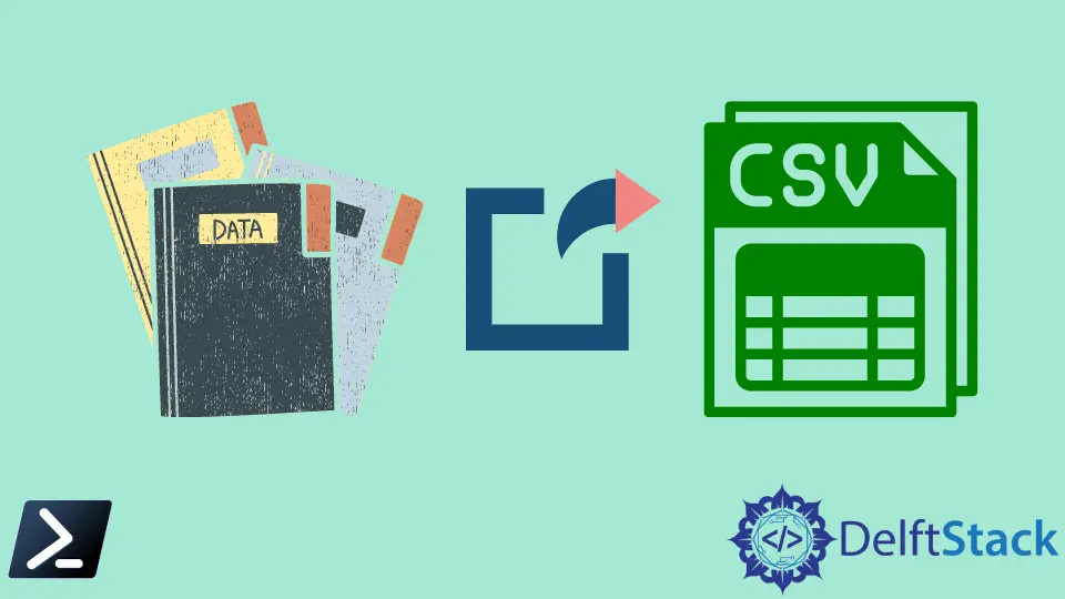 Exportar datos a CSV en PowerShell
