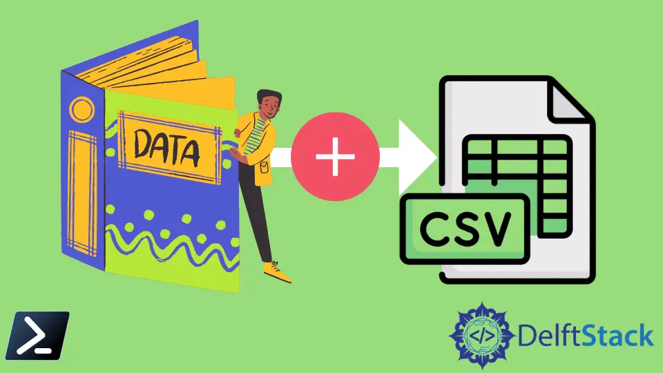 Como Adicionar Dados a um Arquivo CSV no PowerShell