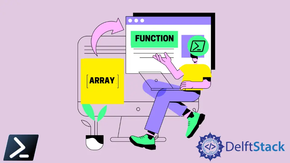 Como Passar um Array para uma Função no PowerShell
