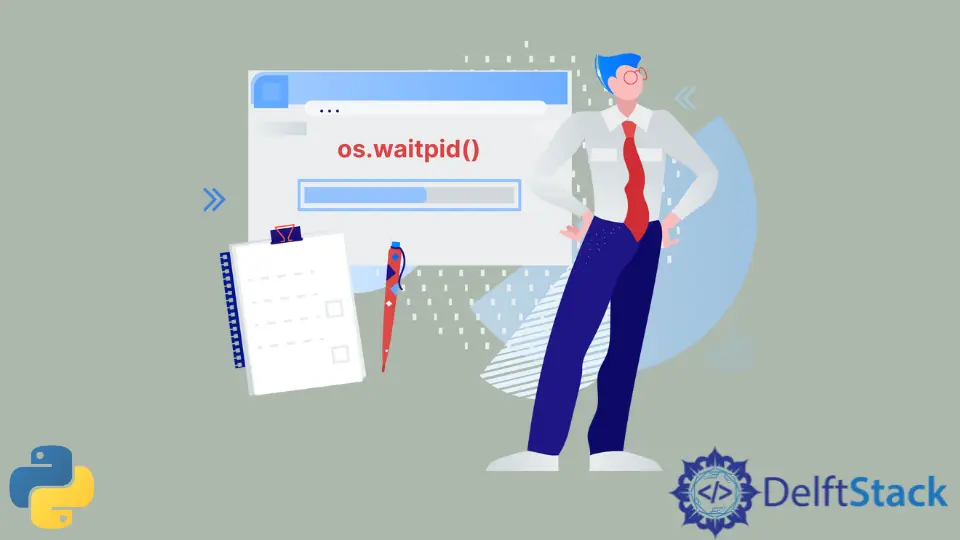 Python os.waitpid() Method
