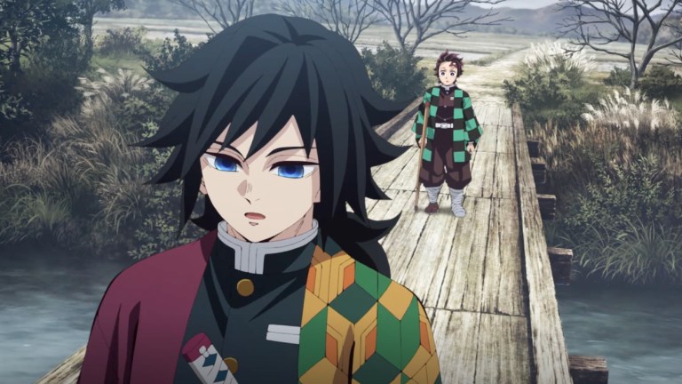 Demon Slayer Season 4 Episode 2 Giyu Walks Away From Tanjiro