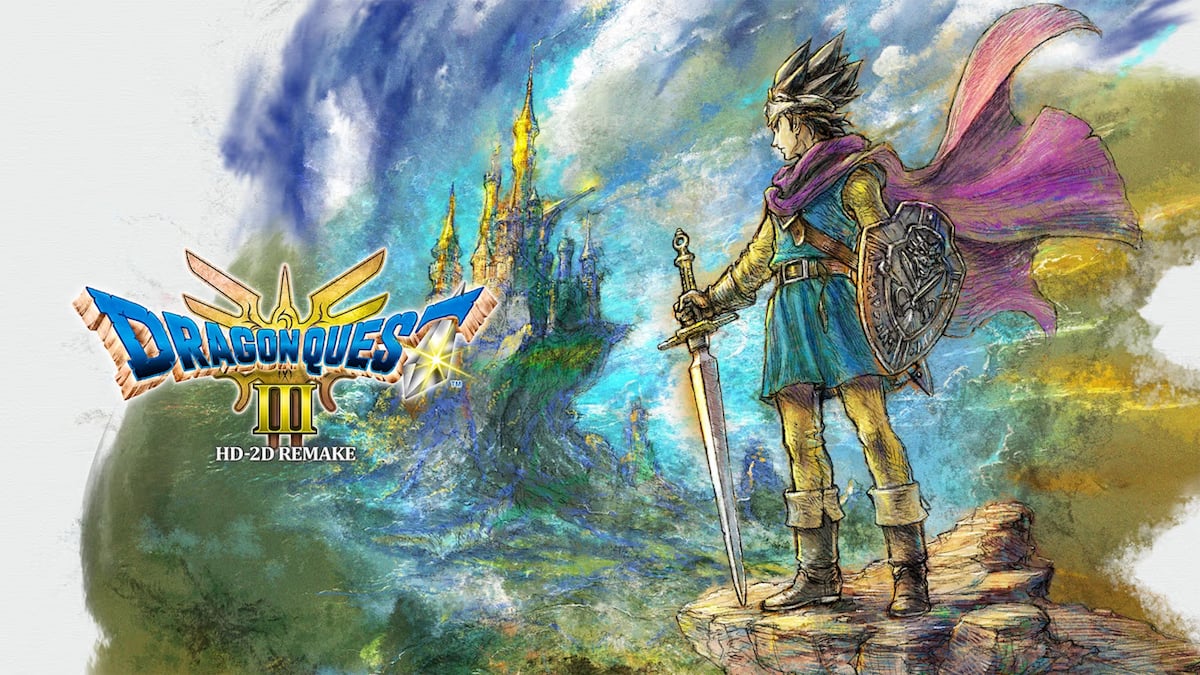 Key art for Dragon Quest 3 remake