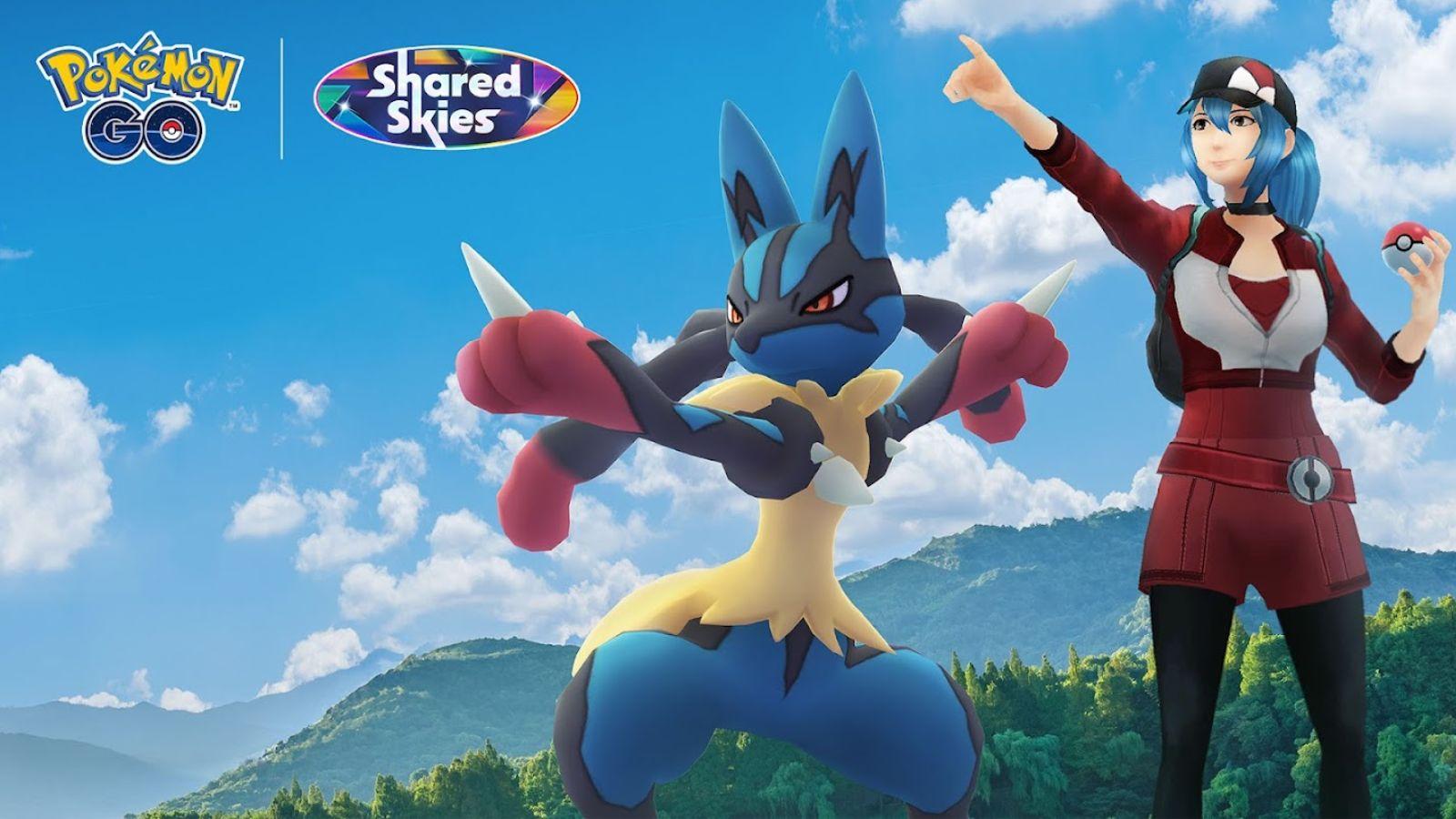 Mega Lucario in Pokemon Go