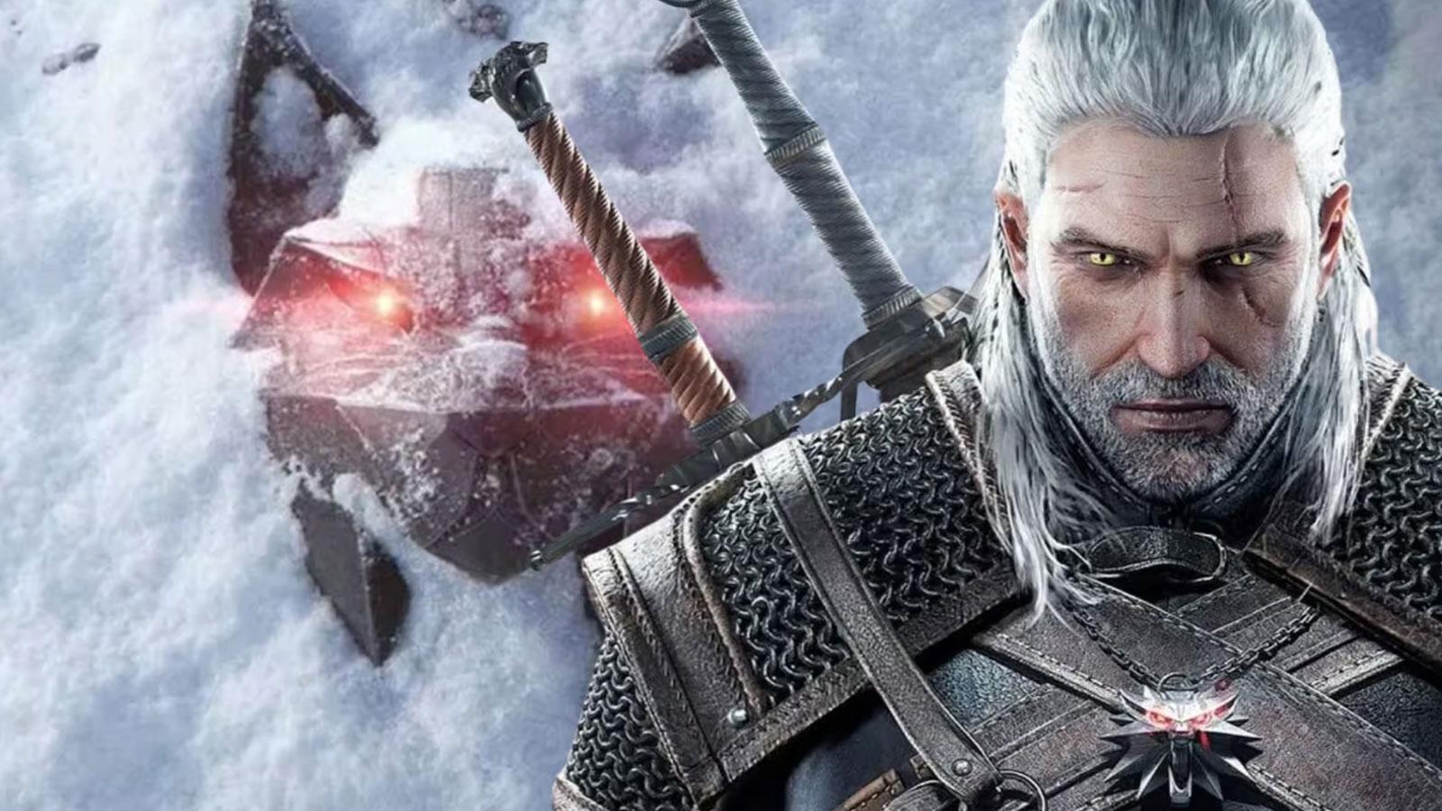 Geralt de Riv et un médaillon en forme de lynx de The Witcher 4