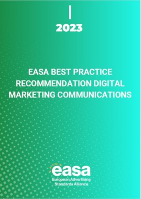 EASA Best Practice Recommendation on Digital Marketing Communications 2023