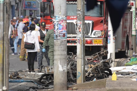 Motobomba en el Centro de Jamundí