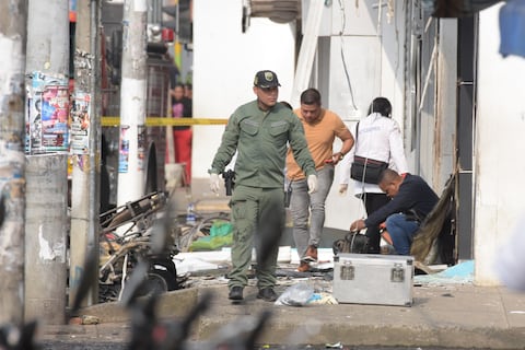 Motobomba en el Centro de Jamundí