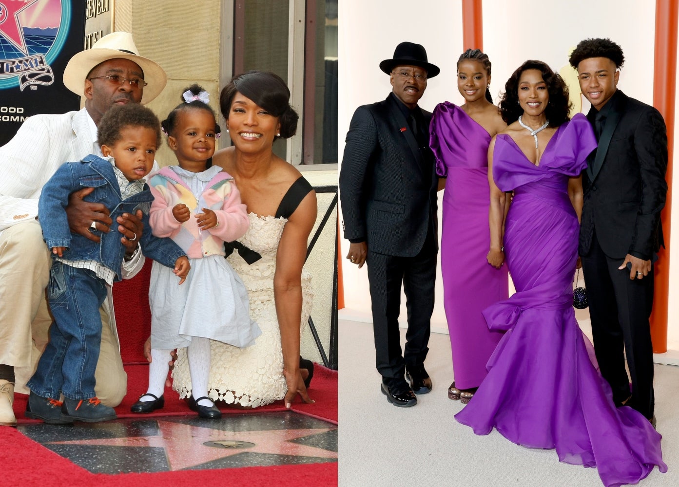 Photos Of Angela Bassett And Her Twins Over The Years