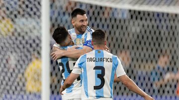 Copa América / Argentina X Canadá. Foto: Adam Hunger/AP