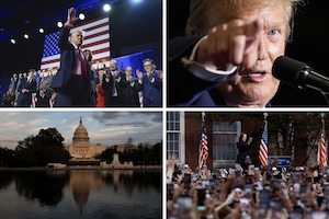 US Election 2024 In Pictures: Trump’s victory fills the air with excitement but Harris’ ‘heart is full’