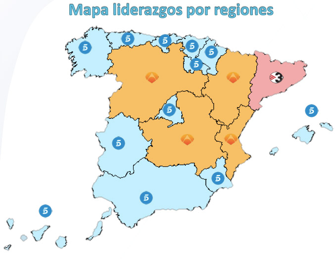 Mapa de liderazgos