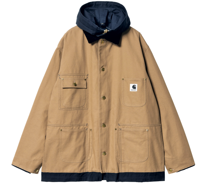 Sacai x Carhartt WIP organic-cotton canvas duck coat, £1,290