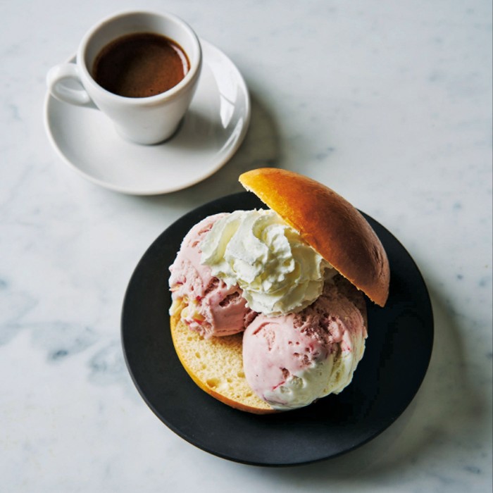 Brioche and gelato from Italy