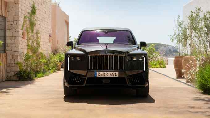 The Cullinan’s £315,000 Black Badge edition features a more powerful 600hp engine