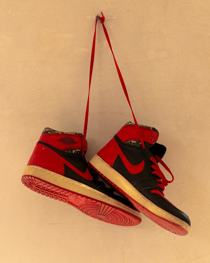 His original Air Jordan 1s