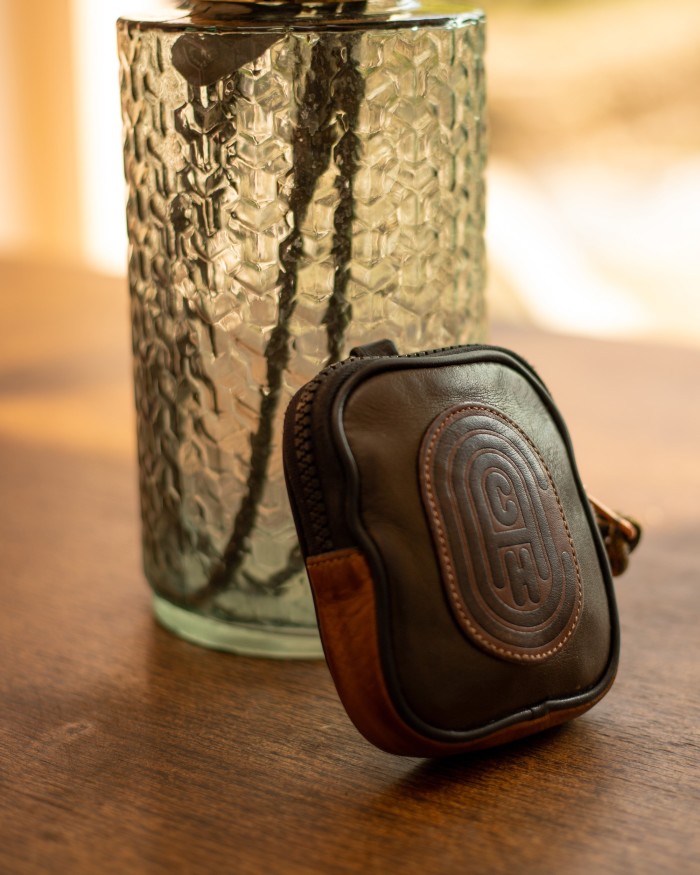 His Coach wallet. ‘This was given to me as a gift by a super-special friend. I love it even more as it’s aged. The leather looks much nicer, gives it more of a vintage feel’