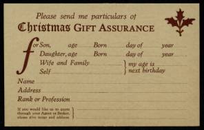 Thrown by a sleigh? Want to give a life policy? Aviva's festive archives tell all 