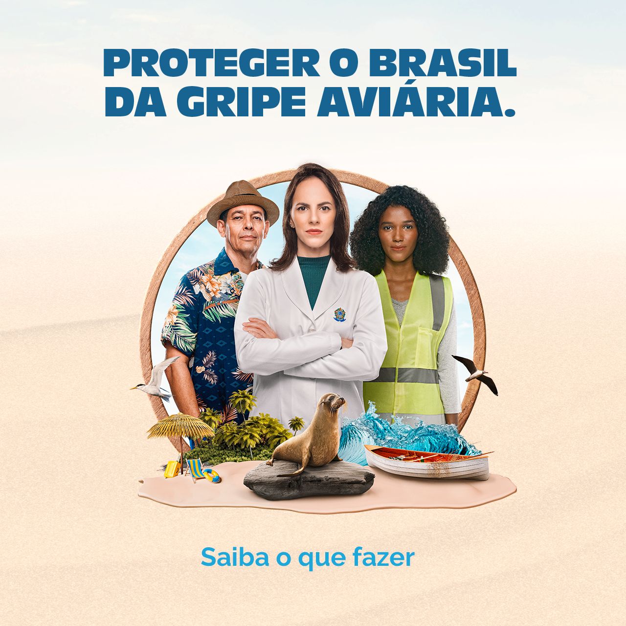 Gripe Aviária? AQUI NÃO!