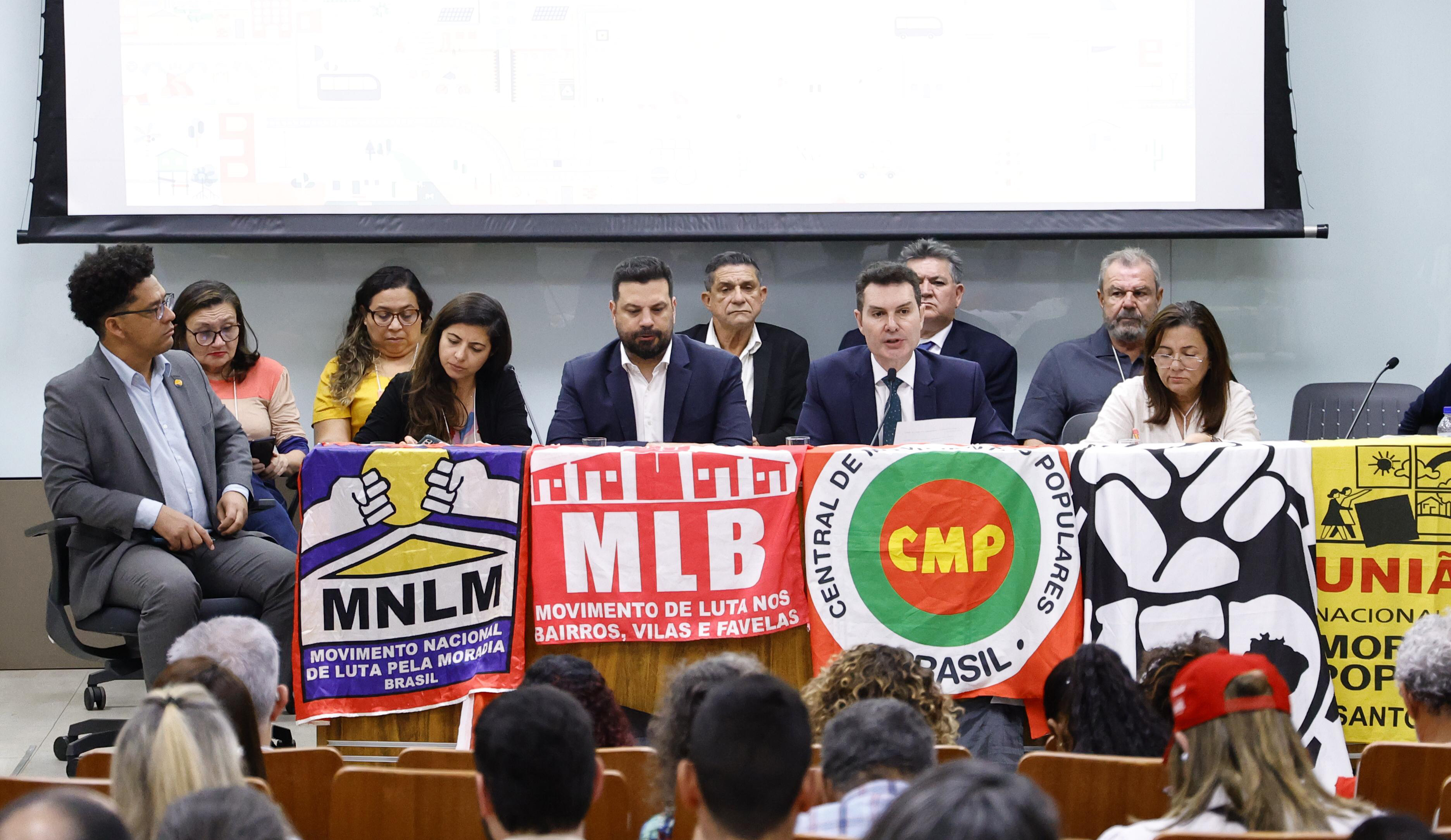 Jader Filho participou da 54ª reunião do ConCidades, o Conselho das Cidades, em Brasília, nesta quinta-feira (1)