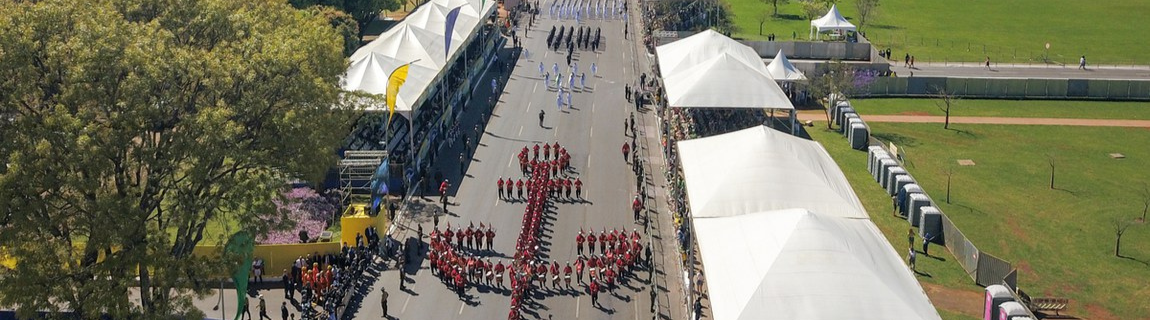 Desfile da Independência ocorre neste sábado (7) na capital federal