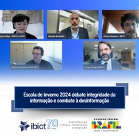 Tiago Braga, diretor do Ibict, apresentou os projetos que compõem a Rede Minerva de Pesquisa