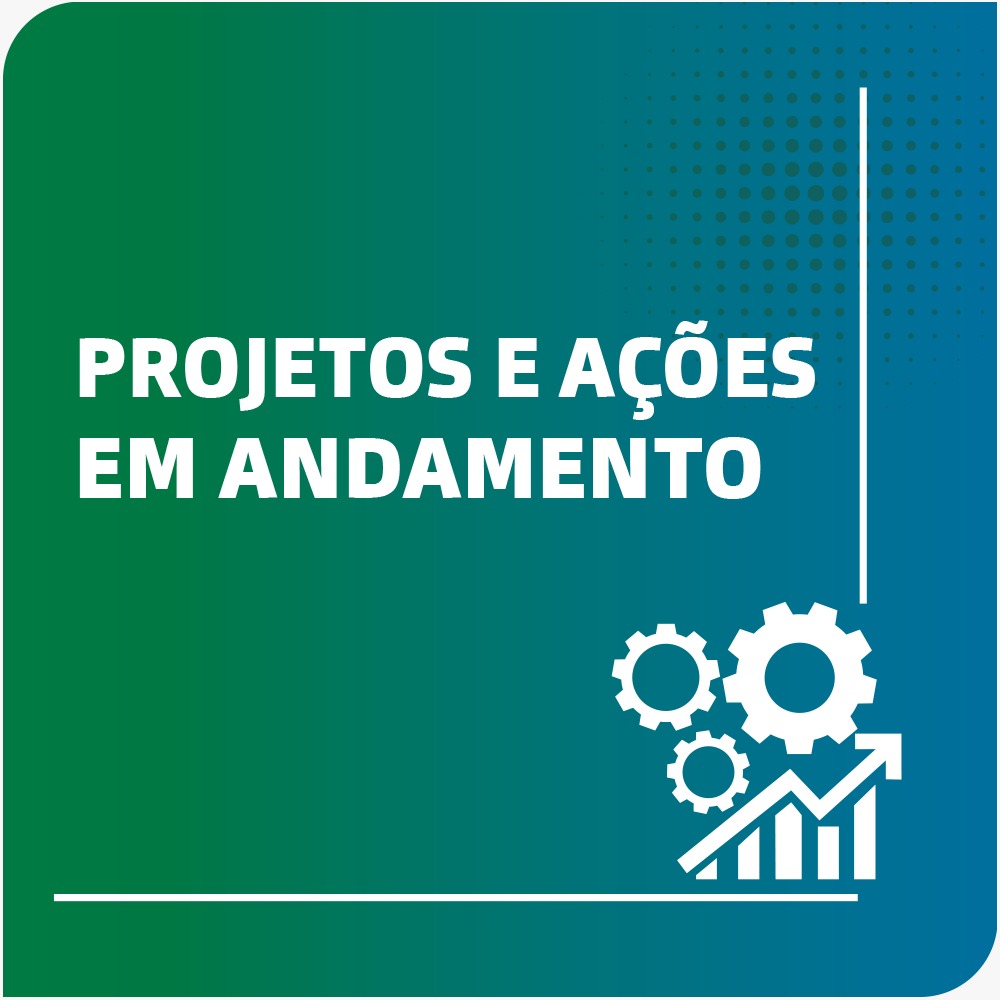 PROJETOS E AÇÕES EM ANDAMENTO