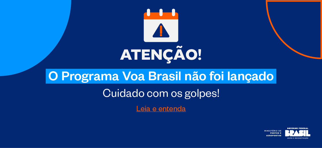 Governo Federal não realiza cadastro e nem cobrança de valores para participação no programa