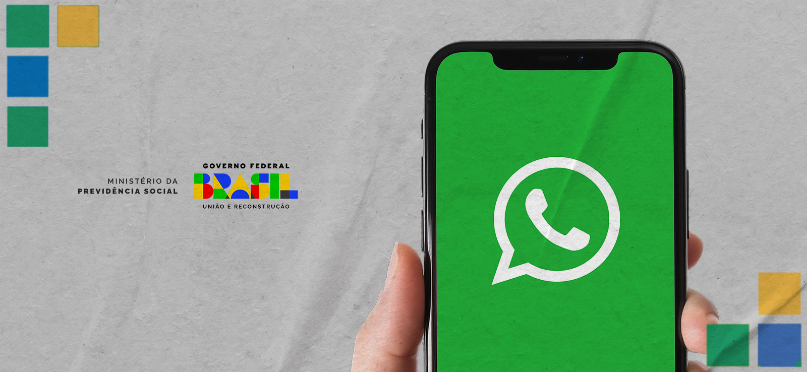 As manifestações agora podem ser recebidas por meio do WhatsApp