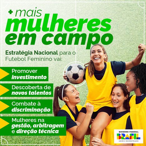 Estratégia Nacional para o Futebol Feminino é realidade