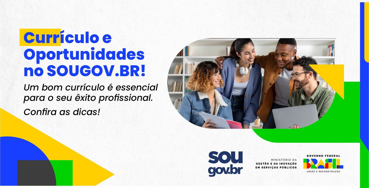 Um bom currículo é aquele que apresenta as principais informações atualizadas sobre as competências, formação e experiências do servidor