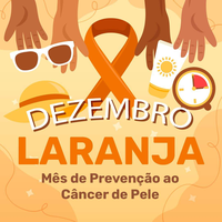 Dezembro Laranja: orientação sobre o Câncer de Pele e Lábio