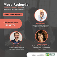 Temas da Mesa Redonda Equilíbrio Trabalho-Família