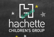 The Hachette Schools logo of a large H with Schools written across it in green, on a blackboard background. Yellow, green and white stars are dotted about and Hachette Children's Group is written below.