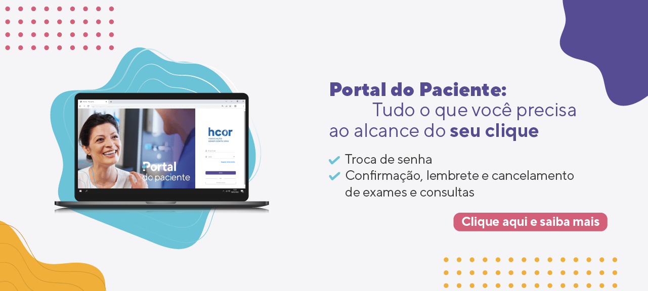 Banner FAQ - Portal do Paciente