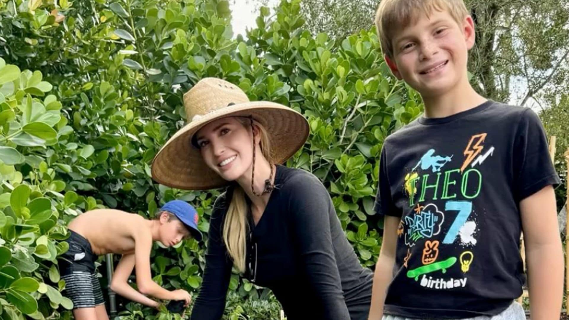 Ivanka Trump shares sweet moment with her kids while gardening: 'Spending time together with our hands in the dirt'