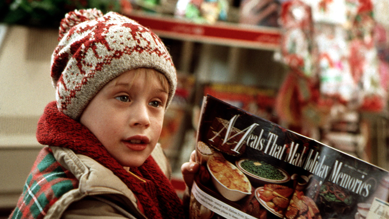 HOME ALONE, Macaulay Culkin, 1990.